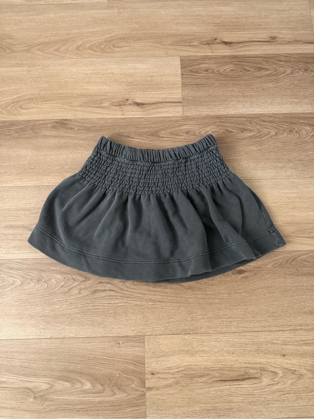Aerie mini skirt with smocked waist